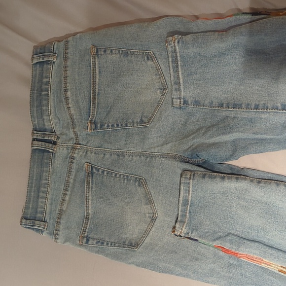 Knox Rose 2 cropped embellished jeans - Picture 6 of 7